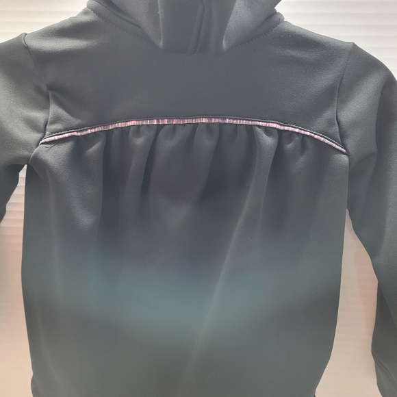 Nike Girls 2T Black Zip Hoodie & Pink Leggings 2-Piece Set - Picture 4 of 10